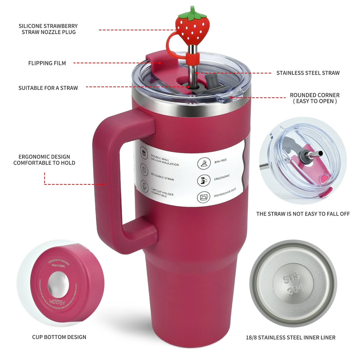 WATERSY Insulated Tumbler