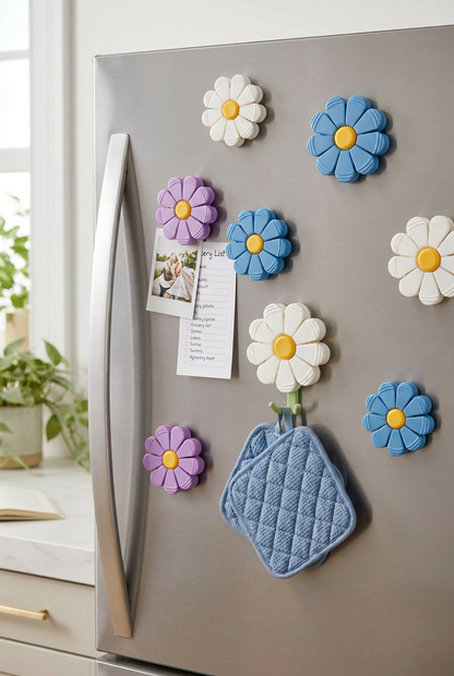 Bloom Clips — Magnetic Flower Bag Clips & Kitchen Organizers