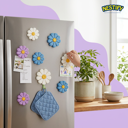 Bloom Clips — Magnetic Flower Bag Clips & Kitchen Organizers