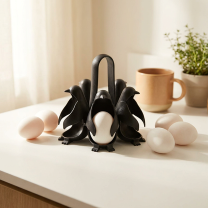 Nestify™ Cute Penguin Egg Holder & Cooker