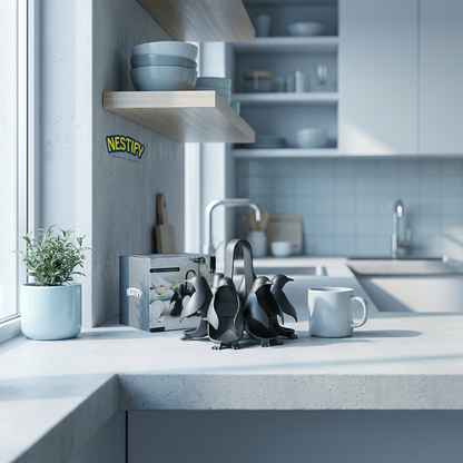 Nestify™ Cute Penguin Egg Holder & Cooker