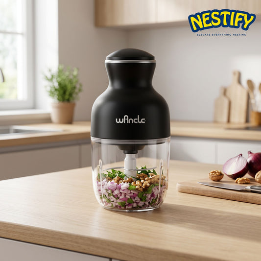 Nestify 0.6L Wancle Food Processor – 350W Mini Chopper