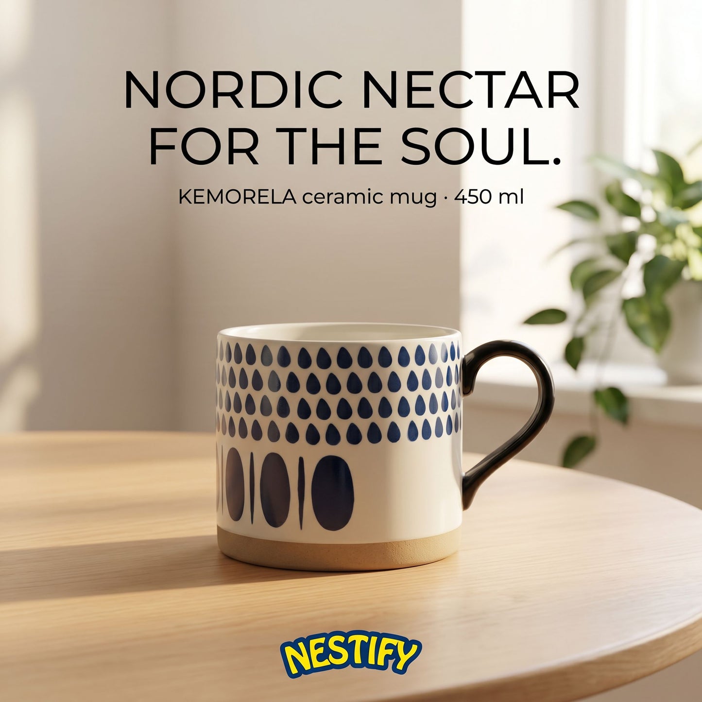 Nestify KEMORELA Nordic Ceramic Mug
