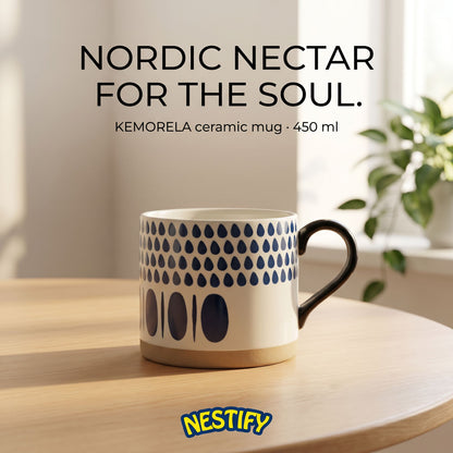Nestify KEMORELA Nordic Ceramic Mug