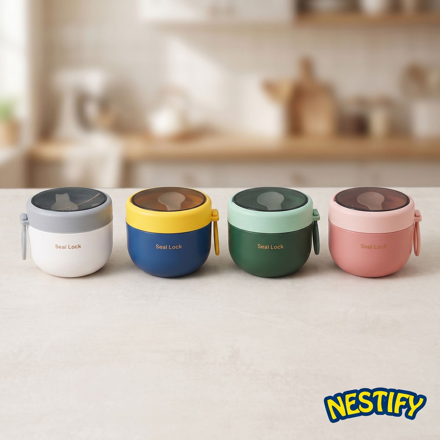 Nestify Breakfast Cup & Portable Bento Lunch Box