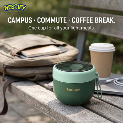Nestify Breakfast Cup & Portable Bento Lunch Box