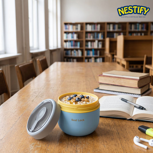 Nestify Breakfast Cup & Portable Bento Lunch Box