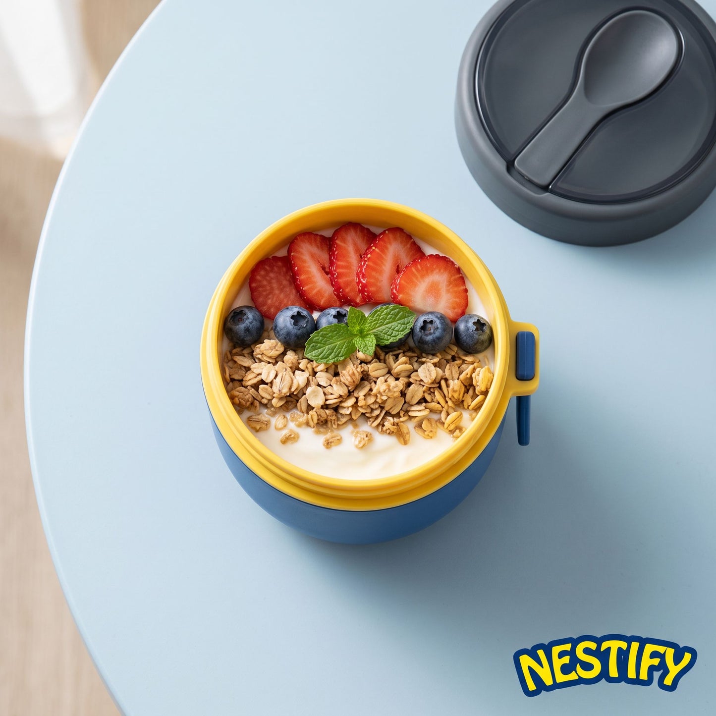Nestify Breakfast Cup & Portable Bento Lunch Box