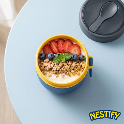 Nestify Breakfast Cup & Portable Bento Lunch Box