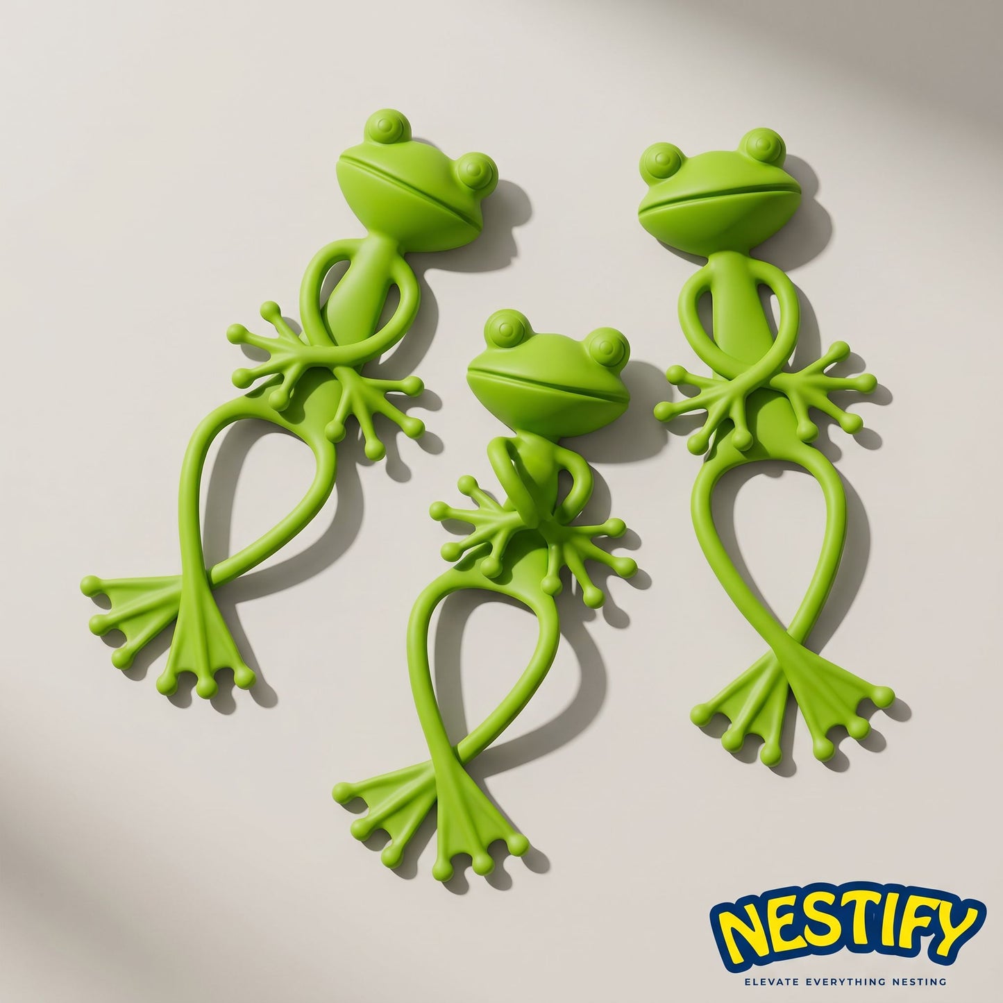 Nestify Frog Plant Clips – Reusable Bendable Garden Ties (13 cm)