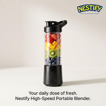 Nestify Portable High-Speed Blender – 360W Personal Smoothie Maker