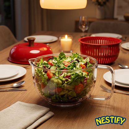Nestify Apple Salad Spinner & Veggie Washer