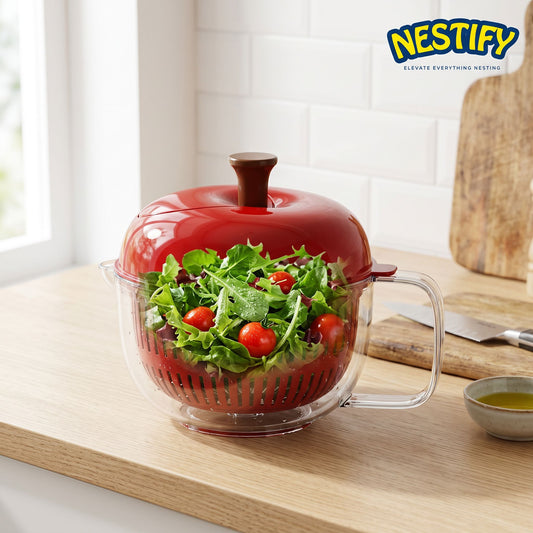 Nestify Apple Salad Spinner & Veggie Washer