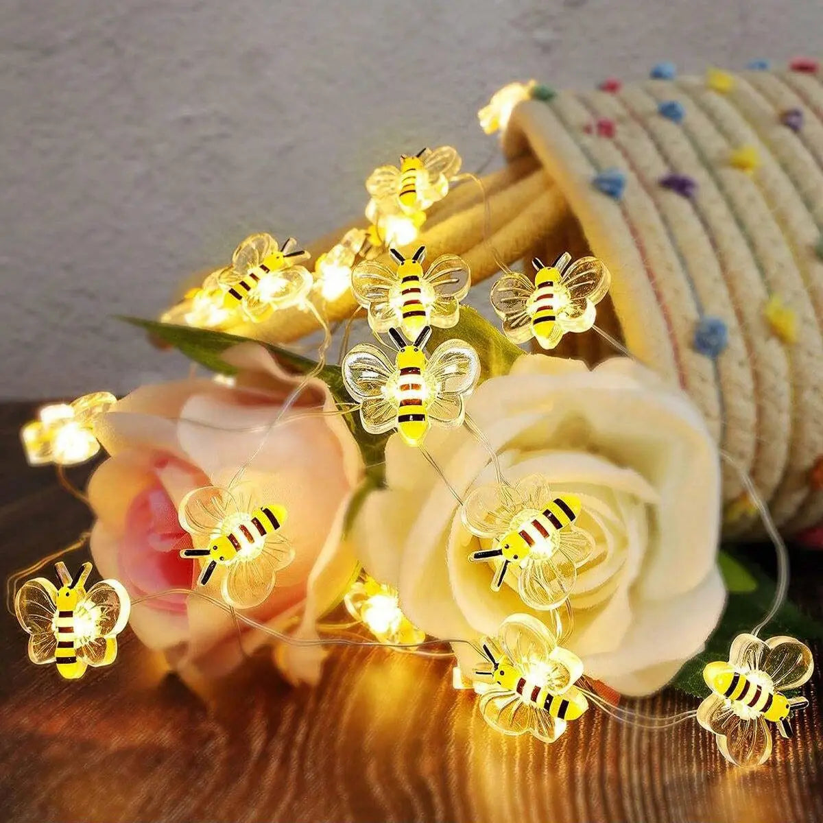 Bee String Lights (Battery Operated)