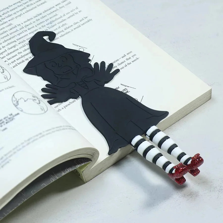 Nestify™ 3D High Heels Bookmark Legs – Cute Witch Legs Book Marker for Book Lovers