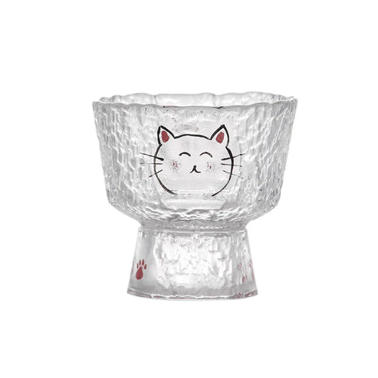 Nestify™Cartoon Cute Cat Pattern Glass Cup