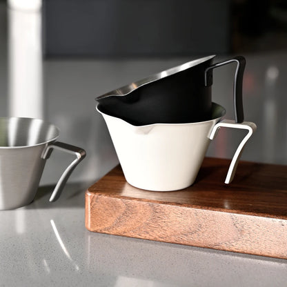 Stainless Steel Espresso Extraction Cup with Scale