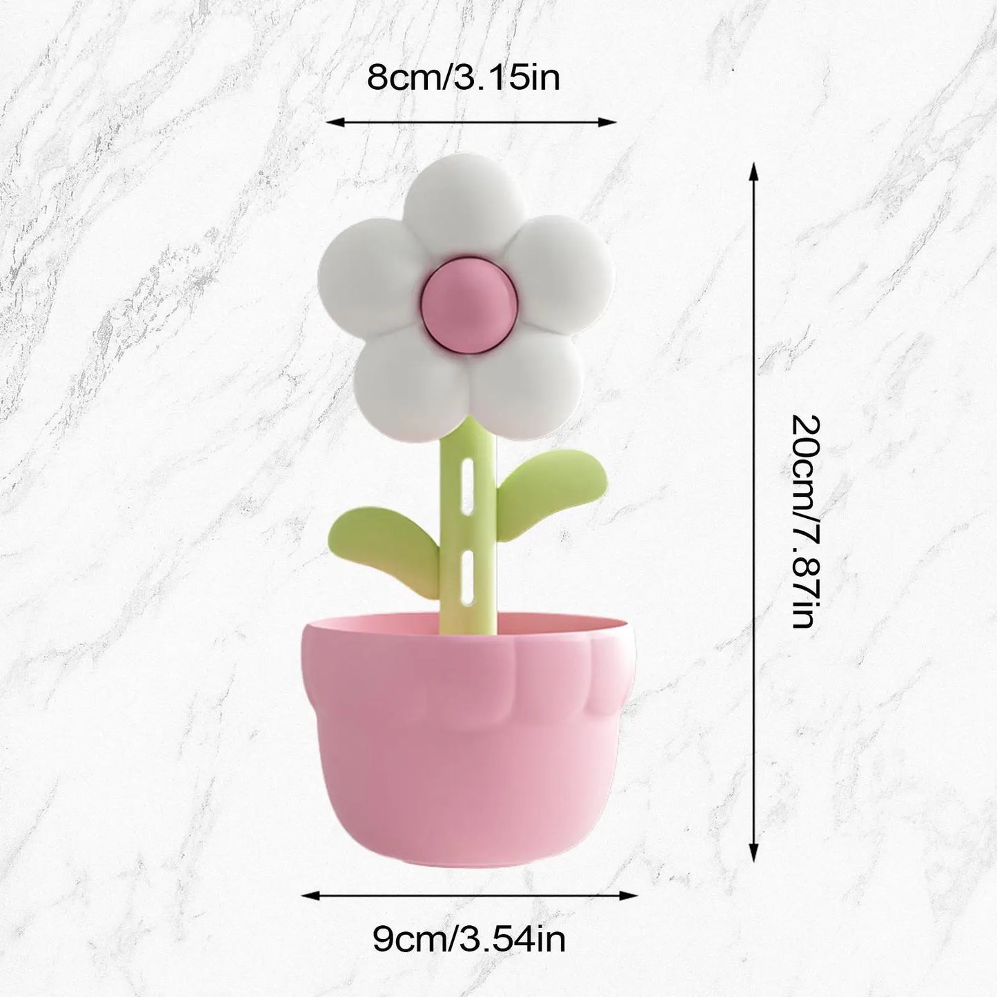 Nestify Cute Flower Night Light Humidifier – 300ml Portable Aroma Diffuser