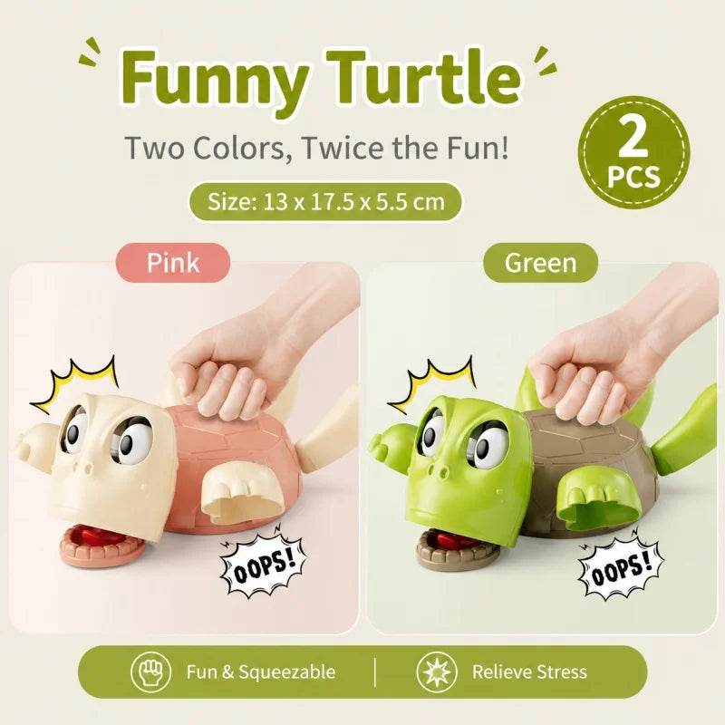 Nestify Funny Turtle Cup Coaster – Interactive Prank & Anti‑Stress Toy