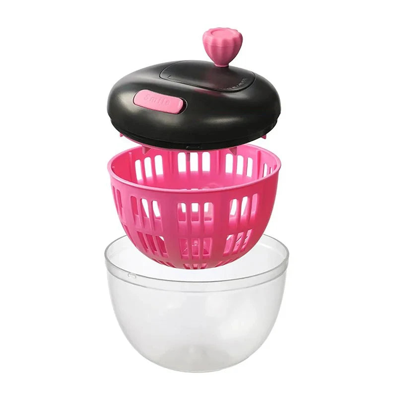 Nestify™ 2‑in‑1 Fruit & Veg Washing Bowl with Spinner