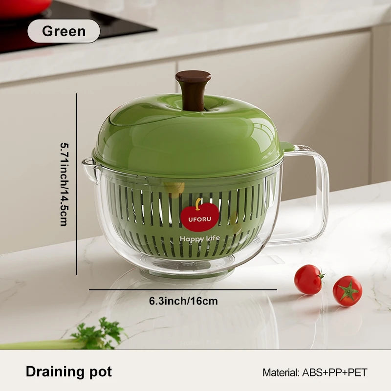 Nestify Apple Salad Spinner & Veggie Washer
