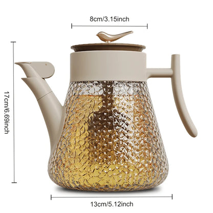 Nestify™ Glass Oil Dispenser – Modern Anti‑Drip Kitchen Cruet