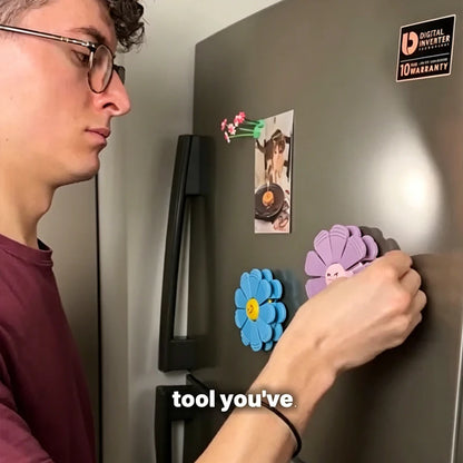 Bloom Clips — Magnetic Flower Bag Clips & Kitchen Organizers