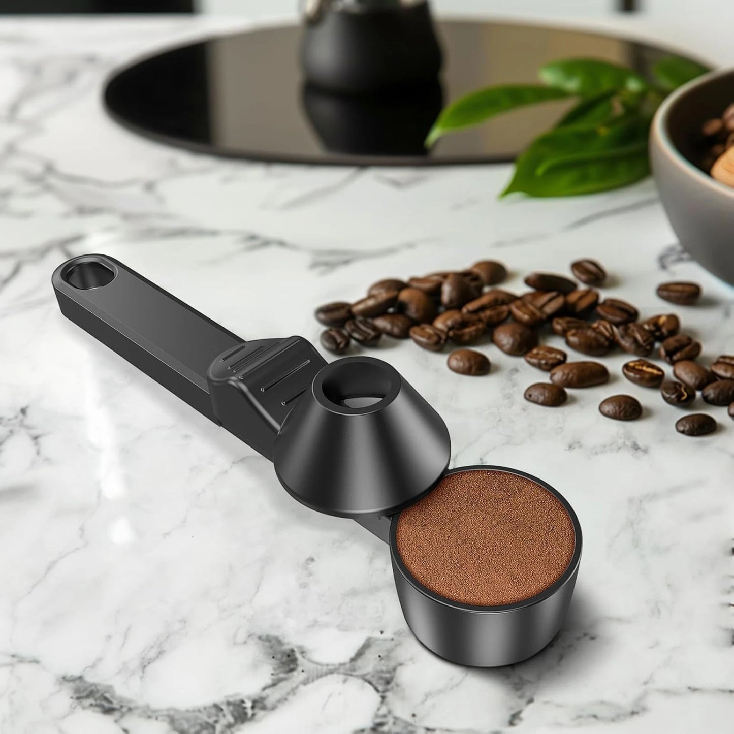 Creative Sliding Leakproof Coffee & Protein Powder Spoon