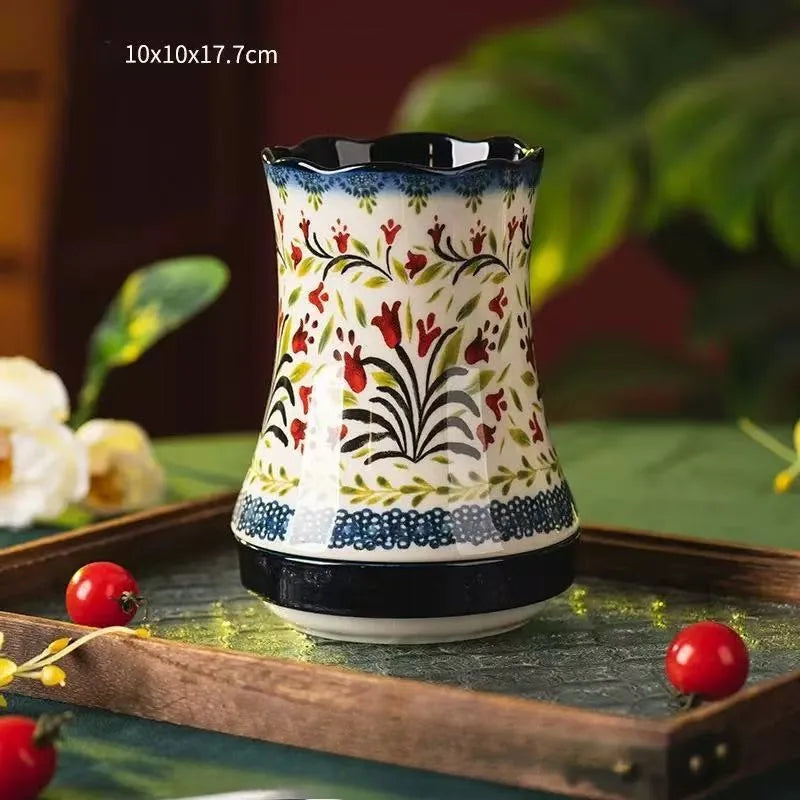 Nestify™ Polish Ceramic Chopstick & Spoon Rest Set