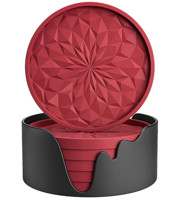 Silicone Drink Coasters – Home & Car Use