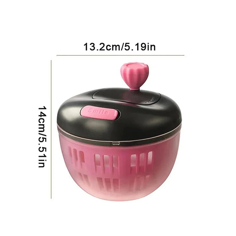 Nestify™ 2‑in‑1 Fruit & Veg Washing Bowl with Spinner