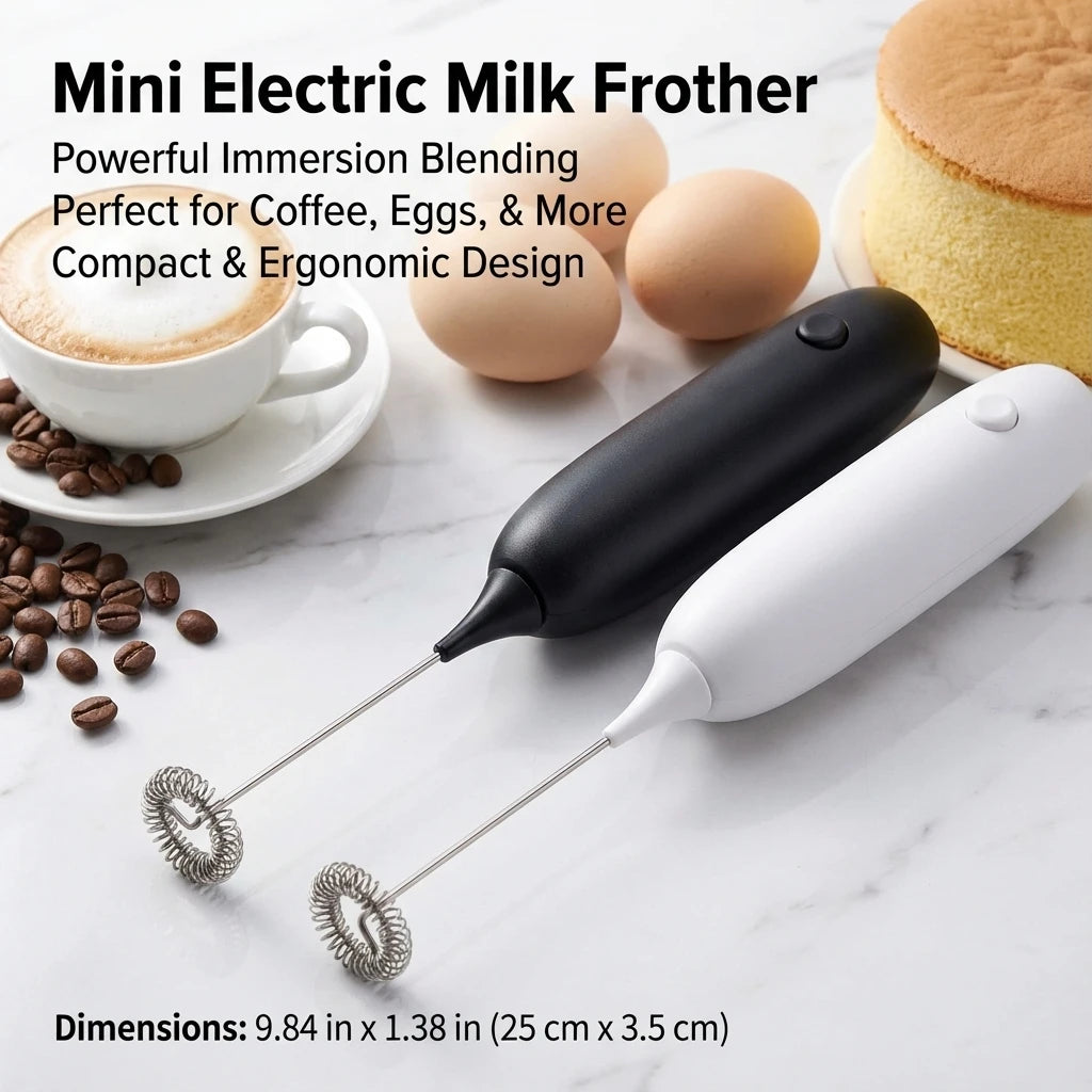 Automatic Handheld Milk Frother & Egg Beater