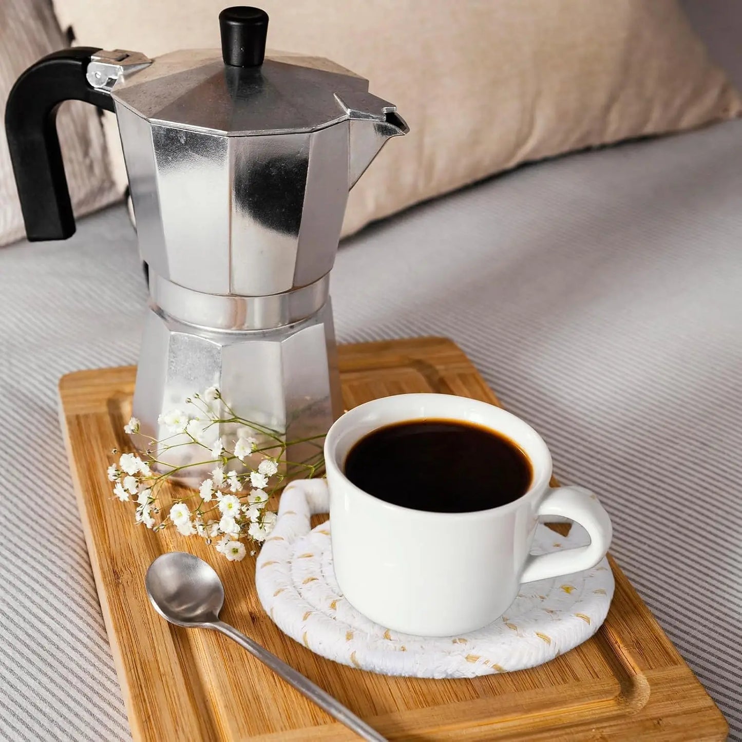 Handmade Cotton Cat Ear Coasters