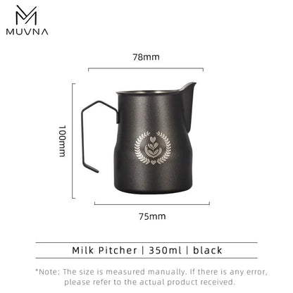 MUVNA Professional Espresso Milk Pitcher