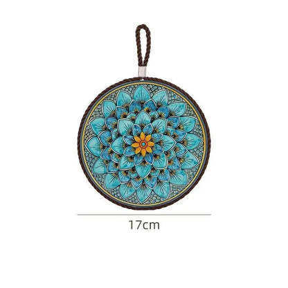 Nestify™ Vintage Ceramic Heat-Resistant Mat – Elegant Table Guardian