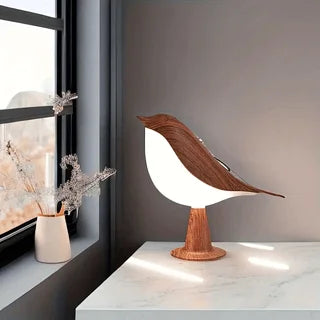 Nestify™ Touch‑Control Bird Lamp – Dimmable Ambient Light