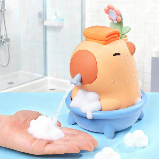 Capybara-Shaped Automatic Soap Dispenser