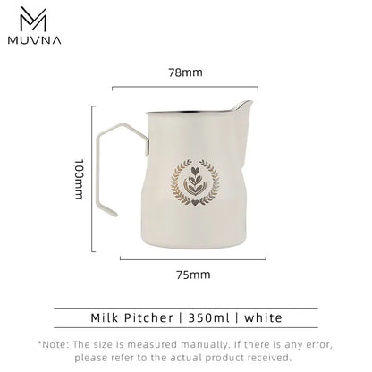 MUVNA Professional Espresso Milk Pitcher