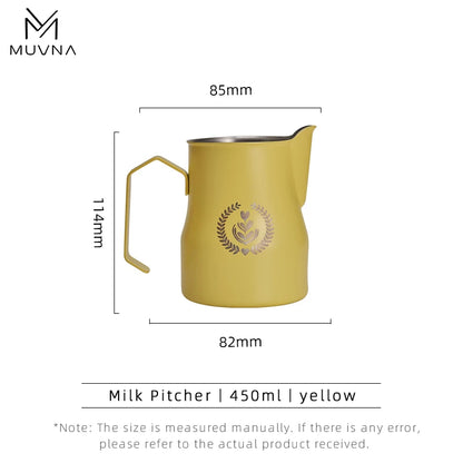 MUVNA Professional Espresso Milk Pitcher