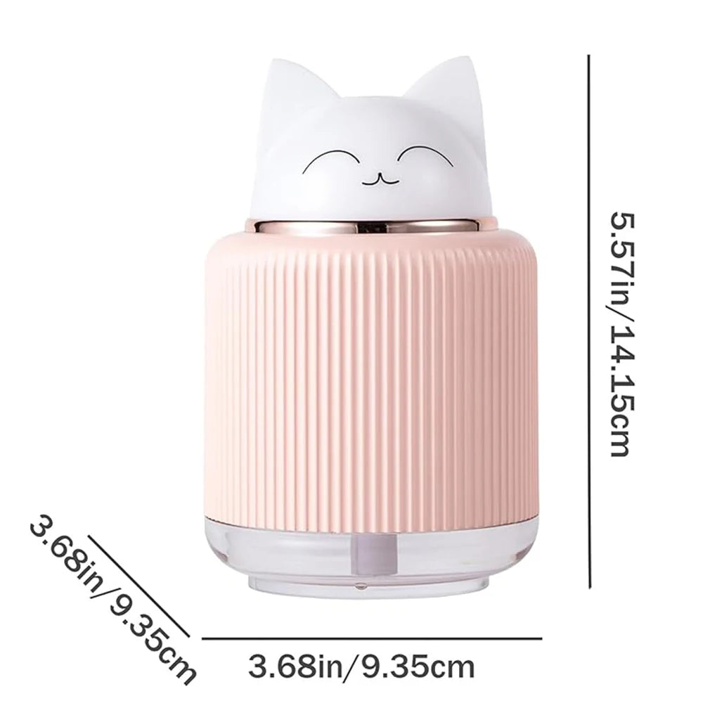 Mini Humidifier – Cute Cat Mist Diffuser