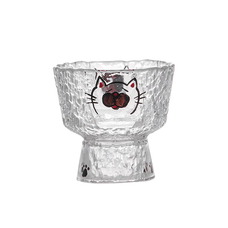 Nestify™Cartoon Cute Cat Pattern Glass Cup