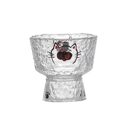 Nestify™Cartoon Cute Cat Pattern Glass Cup