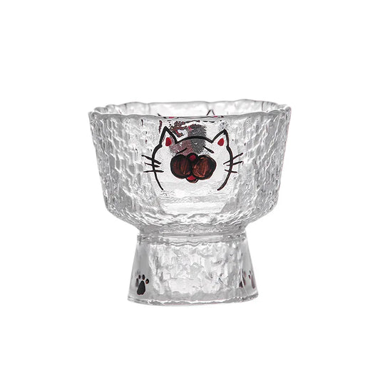 Cat Glass Duo Set – Pick Any 2 Cute Cat Patterns | Save $3 | Matching Crystal Drinkware