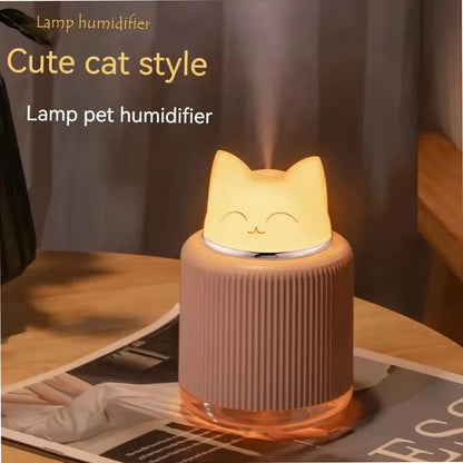Mini Humidifier – Cute Cat Mist Diffuser