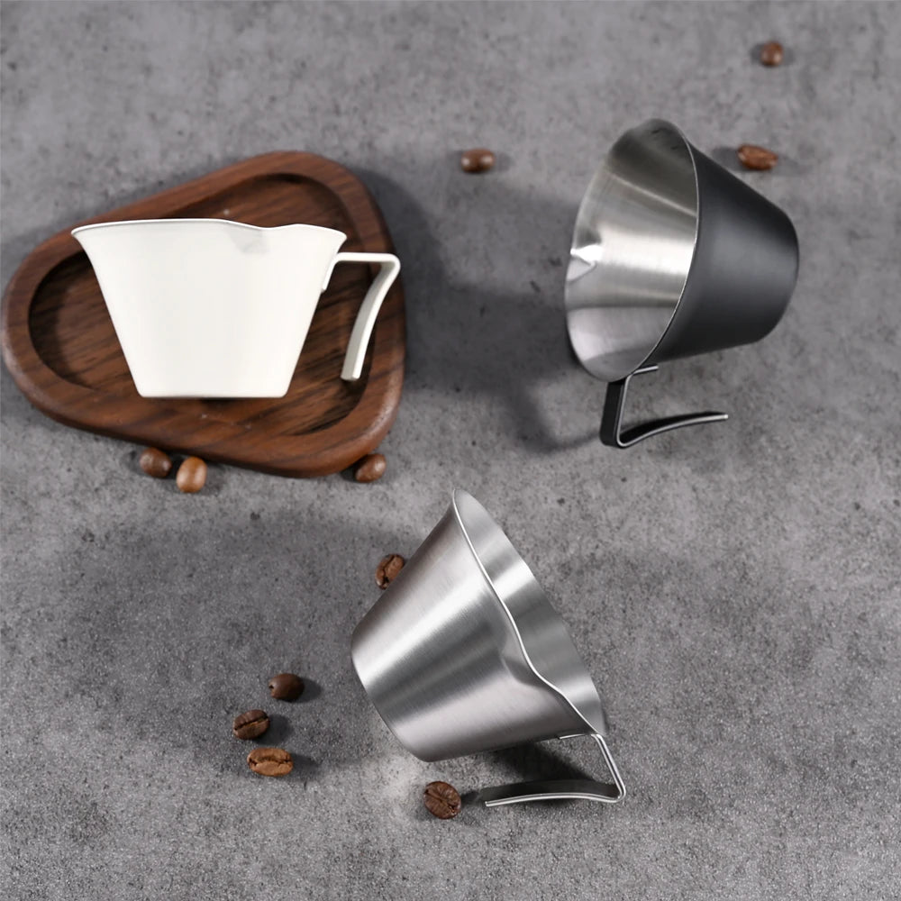 Stainless Steel Espresso Extraction Cup with Scale