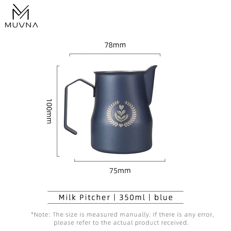 MUVNA Professional Espresso Milk Pitcher
