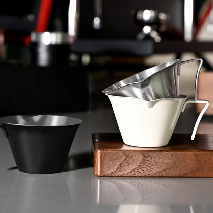 Stainless Steel Espresso Extraction Cup with Scale