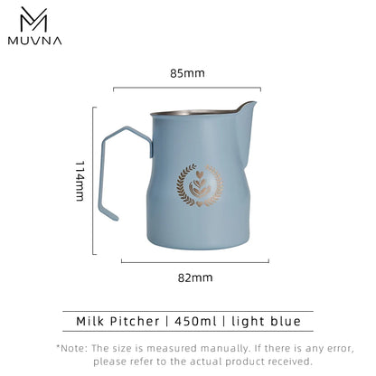 MUVNA Professional Espresso Milk Pitcher