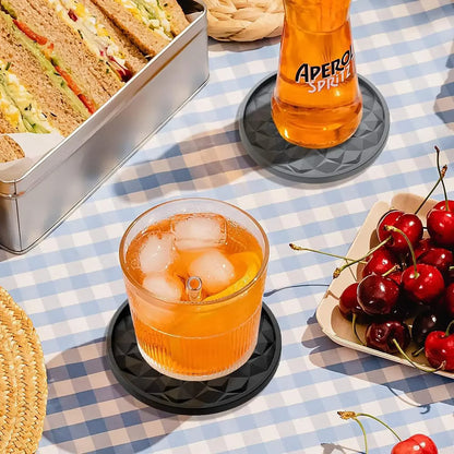 Silicone Drink Coasters – Home & Car Use