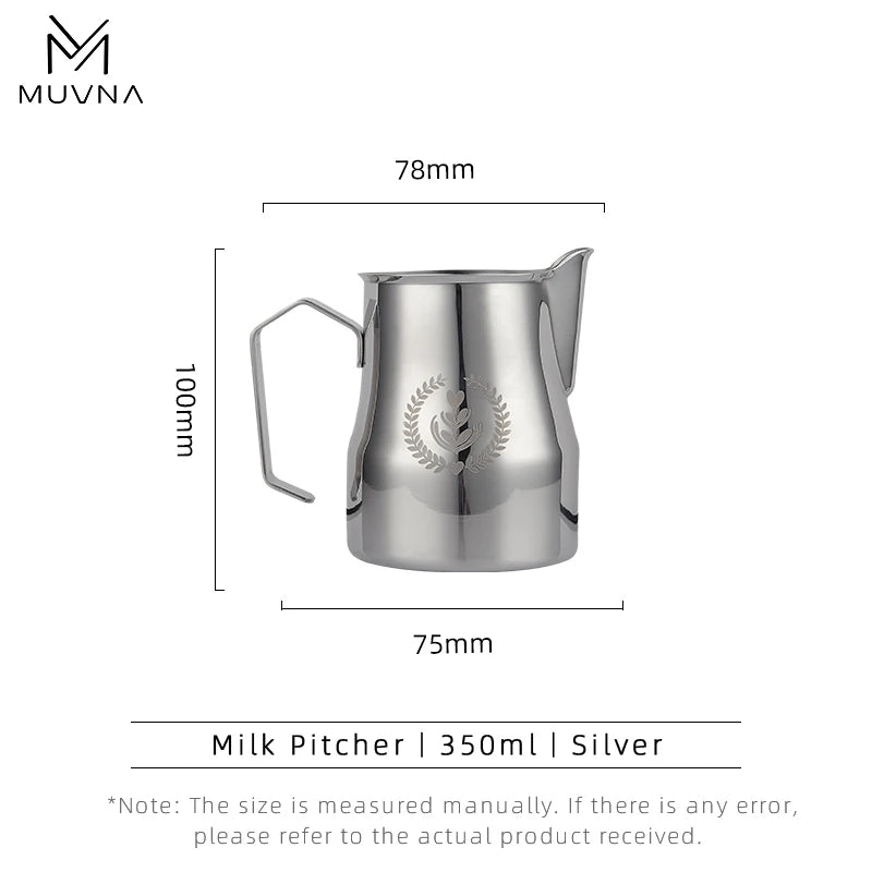 MUVNA Professional Espresso Milk Pitcher